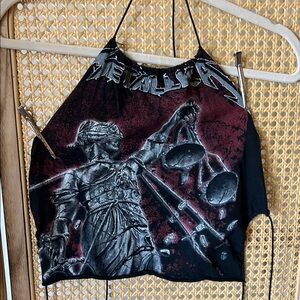 Metallica Graphic Halter Top